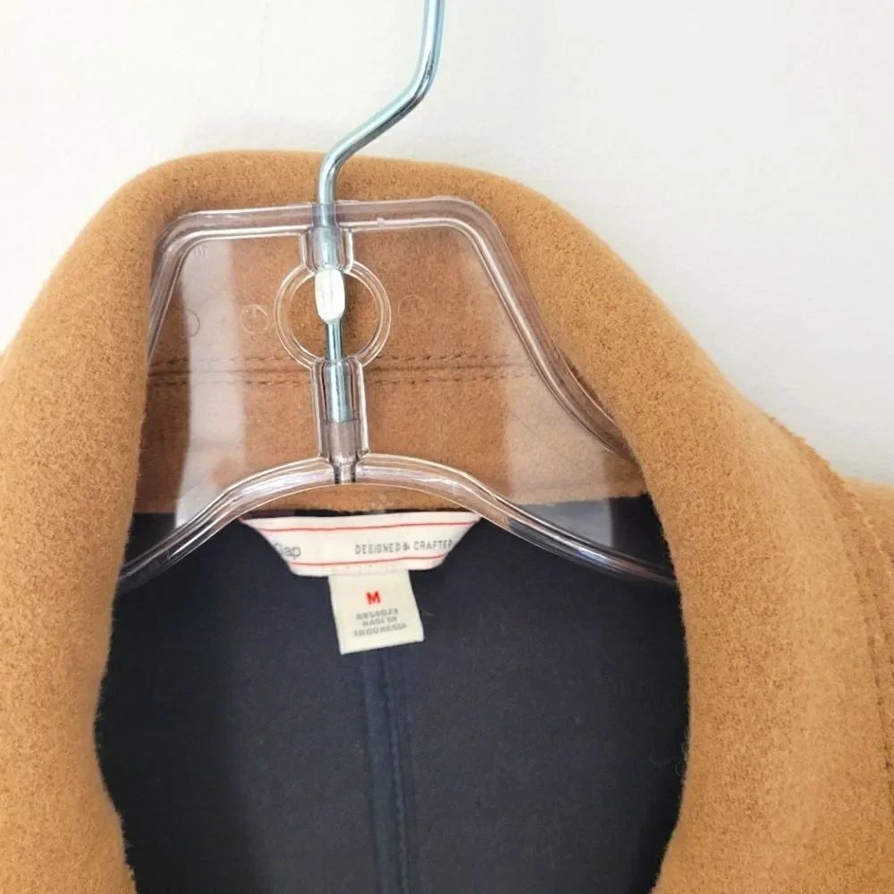 GAP drop shoulder wool blend jacket - Picture 6 of 15